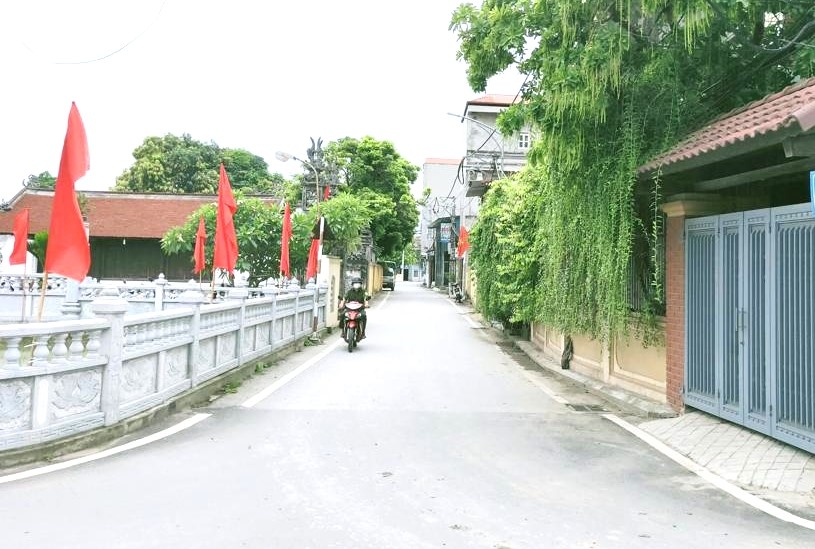 Công cuộc xây dựng nông thôn mới, nông thôn mới nâng cao ở huyện Đan Phượng có đóng góp không nhỏ của NCT