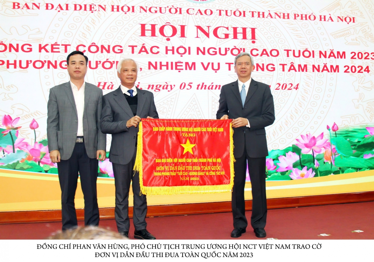 TP Hà Nội: Động lực mới thúc đẩy hoạt động Hội và phong trào NCT lên tầm cao mới