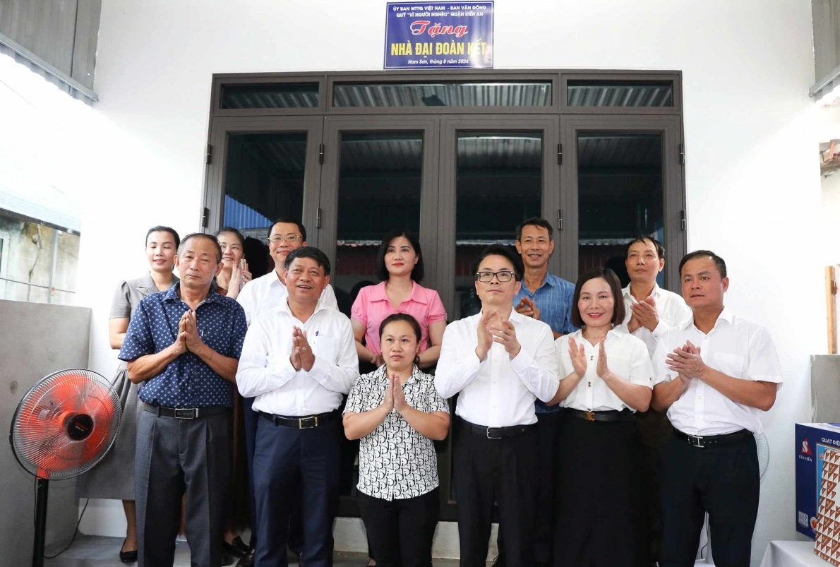 Quận Kiến An, TP Hải Phòng: Điểm sáng trong phong trào đền ơn đáp nghĩa và an sinh xã hội