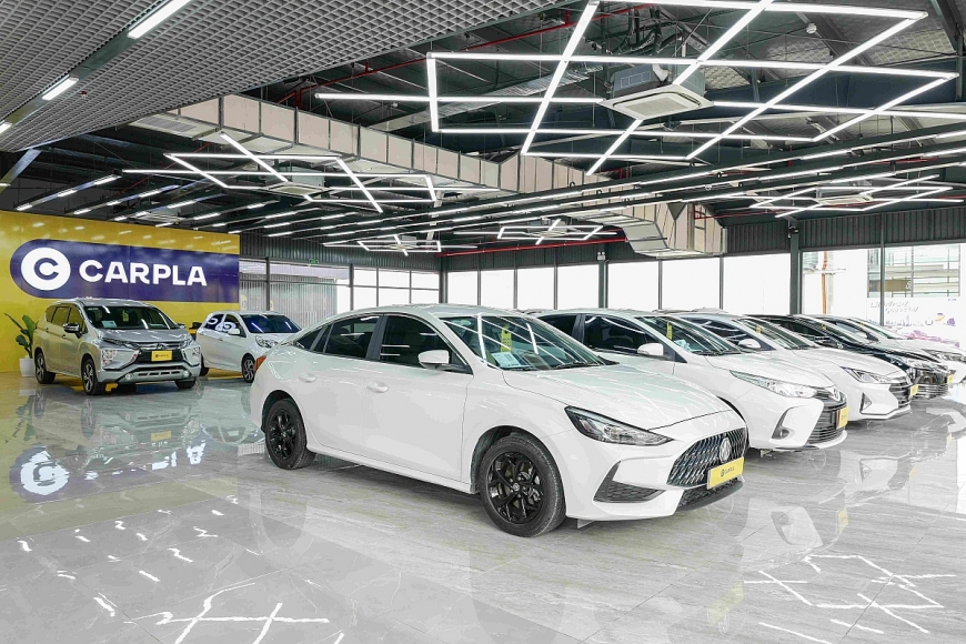 Showroom Carpla, nơi khách hàng có thể lựa chọn chiếc xe ưng ý