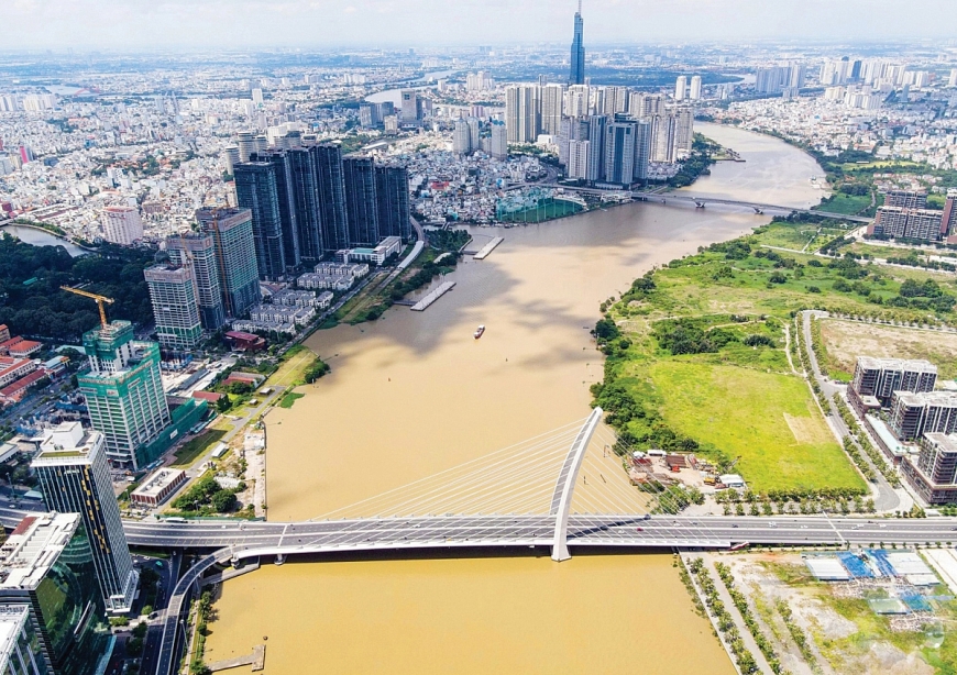 TP Hồ Chí Minh sắp có đường ven sông Sài Gòn nối bán đảo Thanh Đa (quận Bình Thạnh) với đường Tôn Đức Thắng (quận 1). 