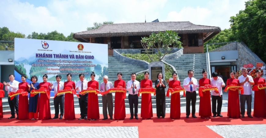Lễ khánh thành và bàn giao Di tích quốc gia “Trường dạy làm báo Huỳnh Thúc Kháng”.