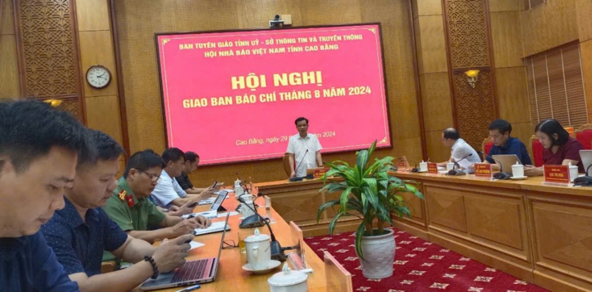 Cao Bằng: Công tác tuyên truyền phải bám sát các nhiệm vụ chính trị