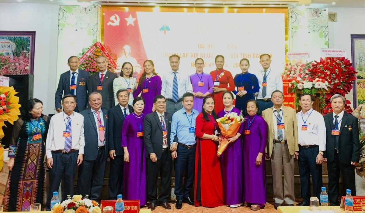 Ban Chấp hành Hội NCT tỉnh Đắk Lắk ra mắt