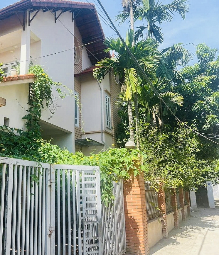 Xóm vẫn có ngõ đi chung khang trang từ trước đến nay.