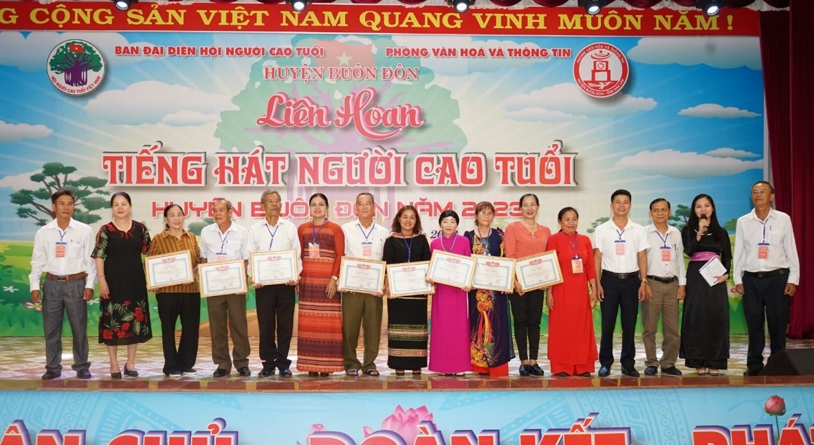 Liên hoan tiếng hát NCT huyện Buôn Đôn năm 2023