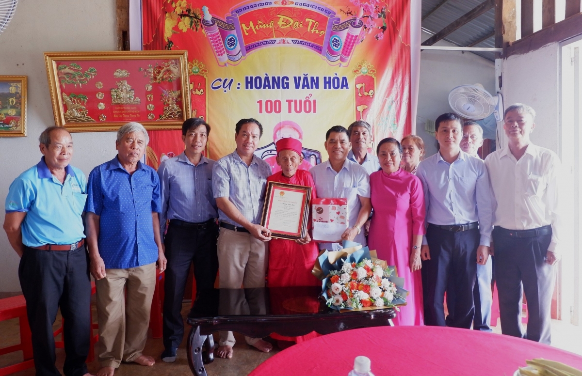 Mừng thọ NCT huyện Buôn Đôn, tỉnh Đắk Lắk