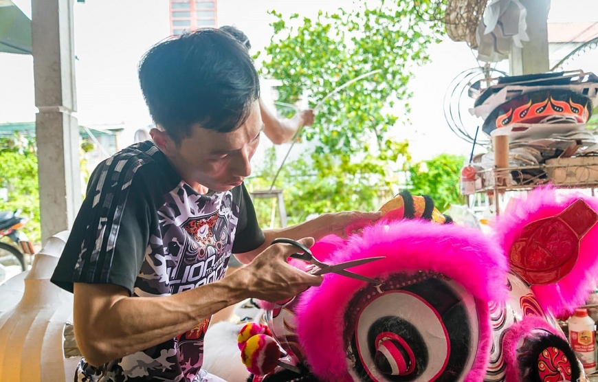 Nghề lân ở Cố Đô