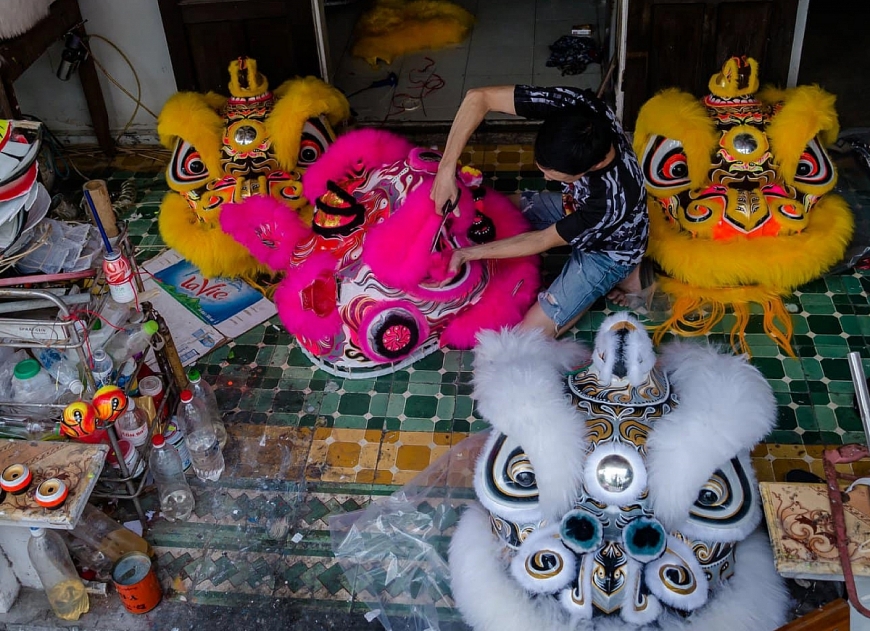 Nghề lân ở Cố Đô