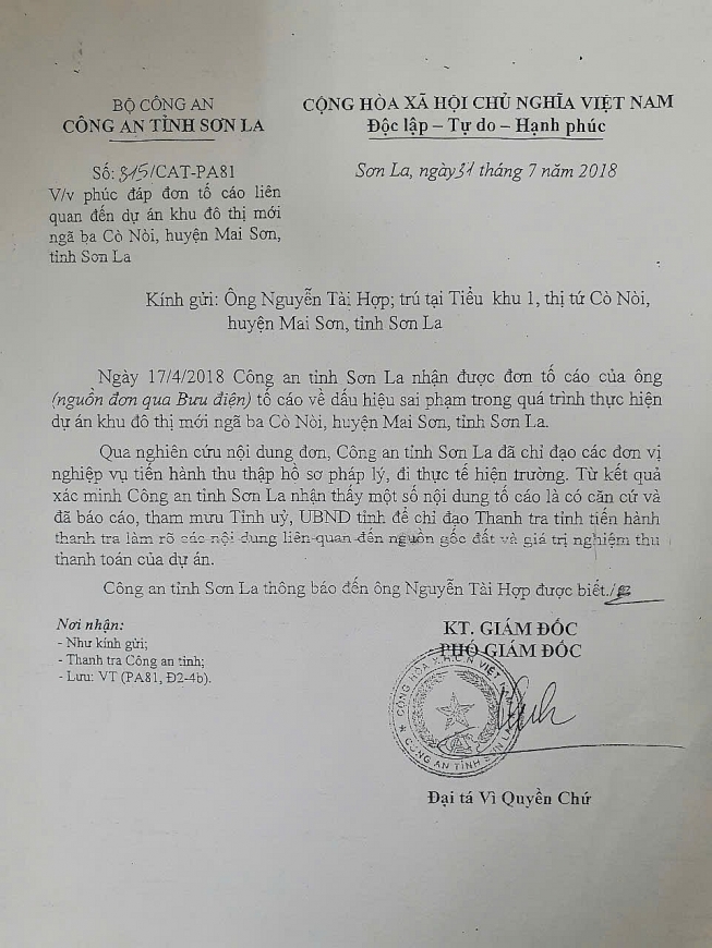 Người dân mong chờ sự việc sớm được giải quyết dứt điểm