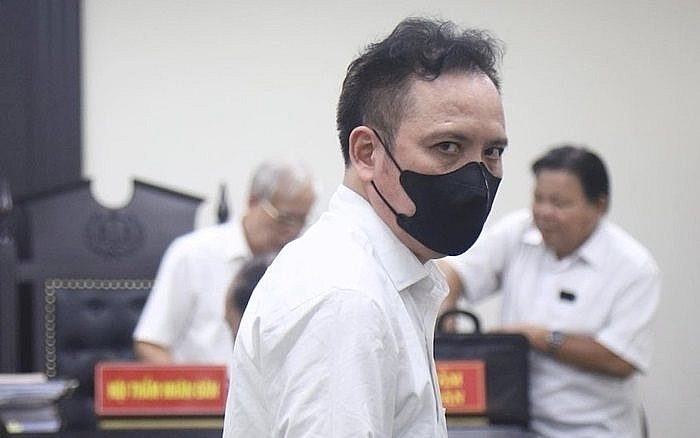 Bị cáo Nguyễn Sỹ Tá tại tòa