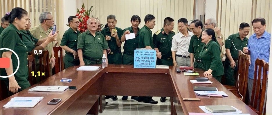 Chung tay giúp đỡ đồng bào miền Bắc khắc phục hậu quả do thiên tai