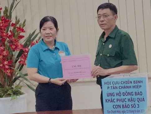 Chung tay giúp đỡ đồng bào miền Bắc khắc phục hậu quả do thiên tai