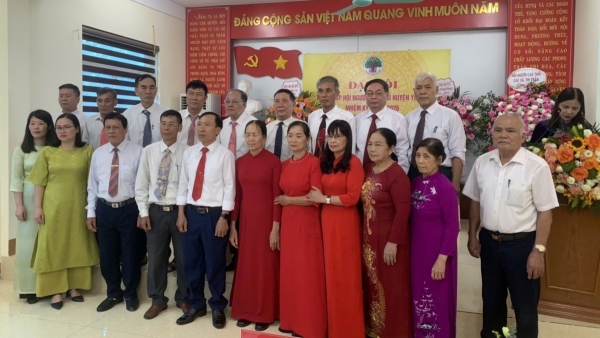 Đại hội thành lập Hội NCT huyện Yên Lạc, tỉnh Vĩnh Phúc: Niềm vui mới, hiệu quả mới