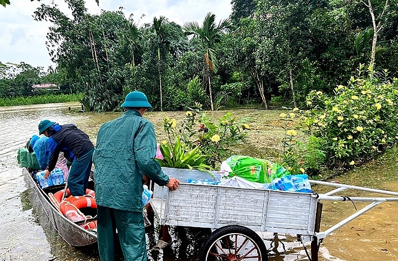 Thanh Hóa sơ tán khẩn cấp các hộ dân ở nhiều địa phương do mưa lũ