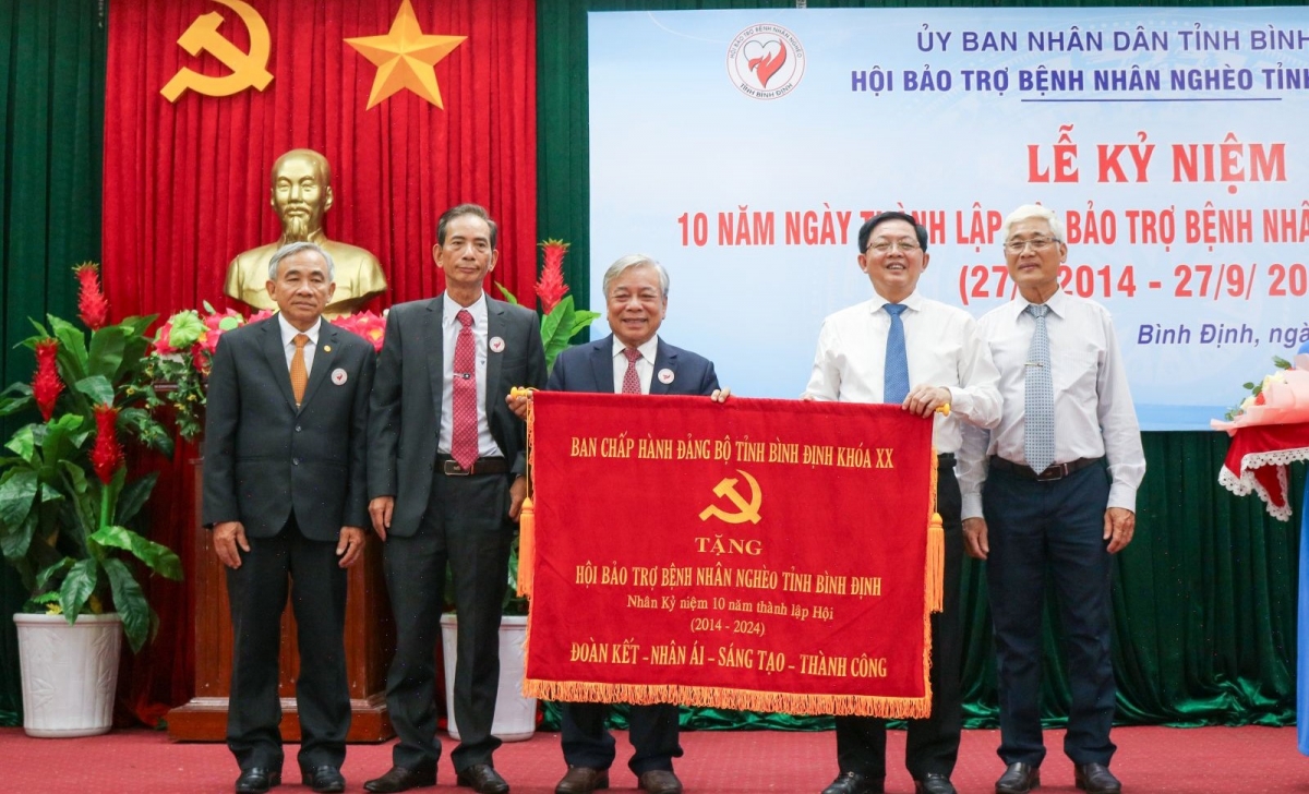 Hội Bảo trợ bệnh nhân nghèo tỉnh Bình Định 10 năm trên hành trình nhân ái