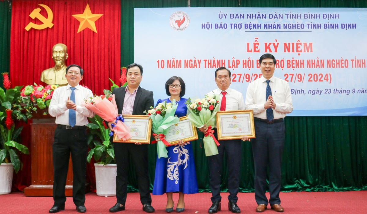 Hội Bảo trợ bệnh nhân nghèo tỉnh Bình Định 10 năm trên hành trình nhân ái