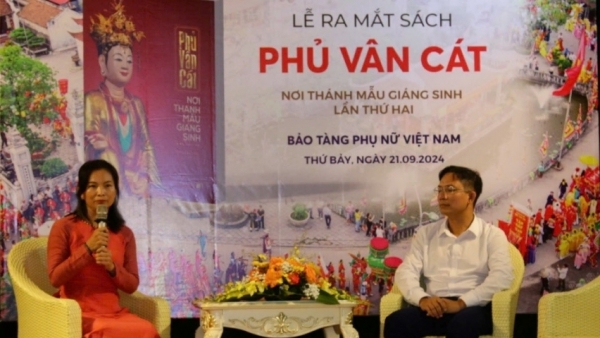 Khám phá giá trị văn hóa lịch sử qua cuốn sách - Phủ Vân Cát nơi Thánh mẫu Giáng sinh lần thứ hai
