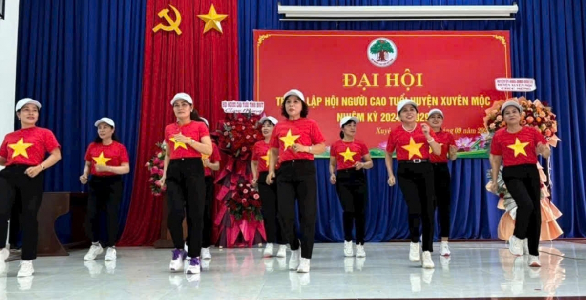 Đại hội thành lập Hội NCT huyện Xuyên Mộc, nhiệm kỳ 2024- 2029 thành công tốt đẹp