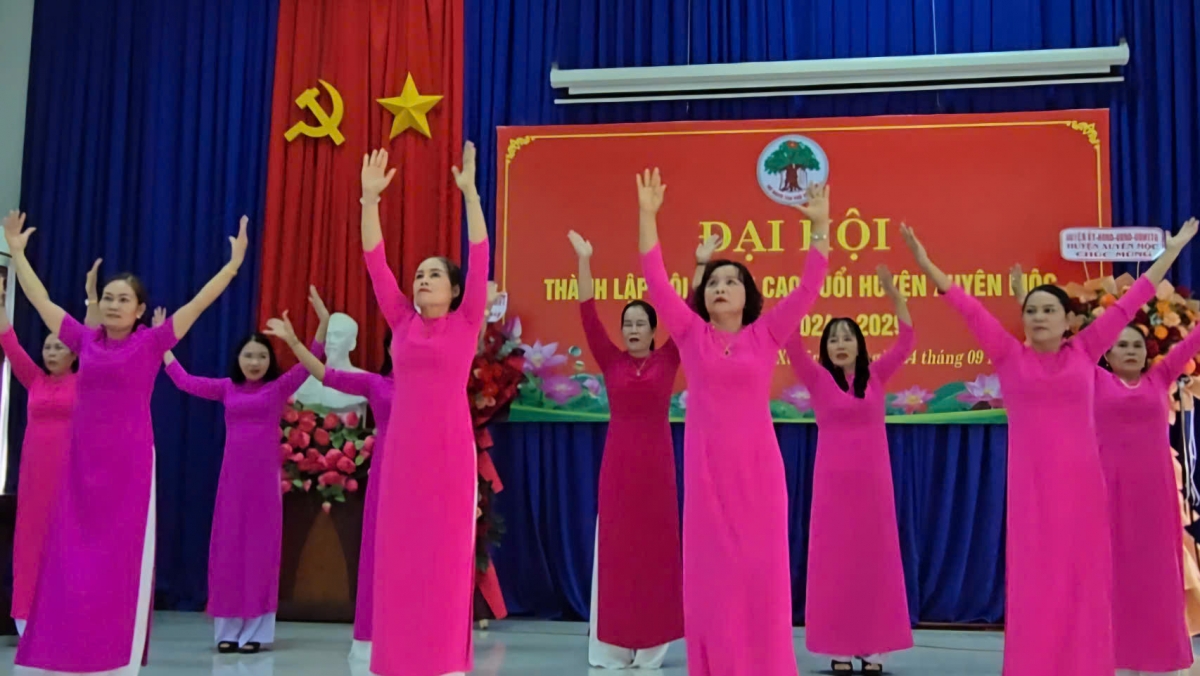 Đại hội thành lập Hội NCT huyện Xuyên Mộc, nhiệm kỳ 2024- 2029 thành công tốt đẹp