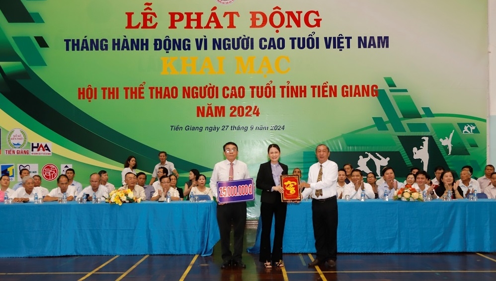 Tiền Giang: Khai mạc Hội thi thể thao NCT năm 2024