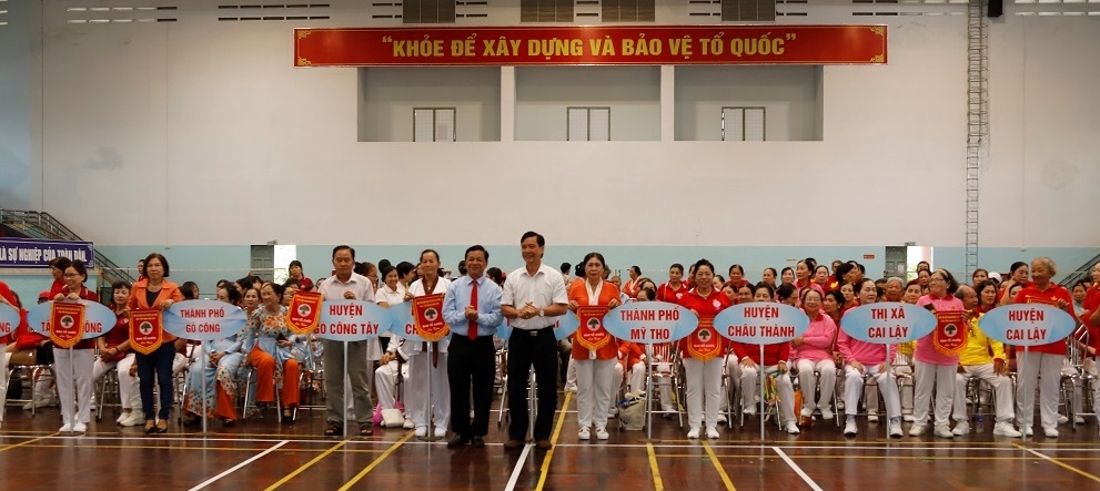 Tiền Giang: Khai mạc Hội thi thể thao NCT năm 2024