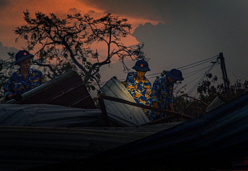 Vùng 1 Hải quân chống siêu bão số 3