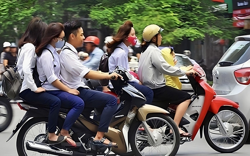 Ảnh minh họa Từ 1/10, ra quân thực hiện cao điểm bảo đảm trật tự, ATGT cho học sinh