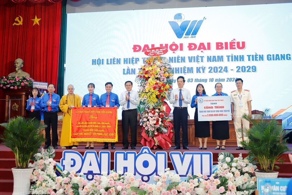 Anh Nguyễn Thành Luân tái đắc cử Chủ tịch Hội Liên hiệp thanh niên Việt Nam tỉnh Tiền Giang