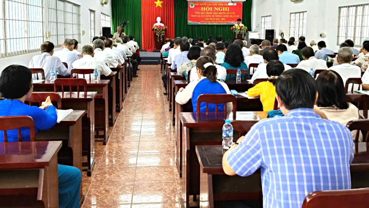 Vĩnh Long: Người cao tuổi góp phần xây dựng hệ thống chính trị ở cơ sở