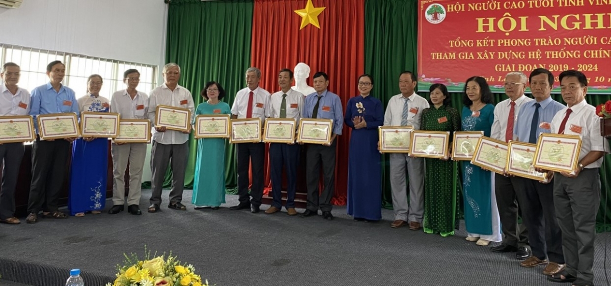 Vĩnh Long: Người cao tuổi góp phần xây dựng hệ thống chính trị ở cơ sở
