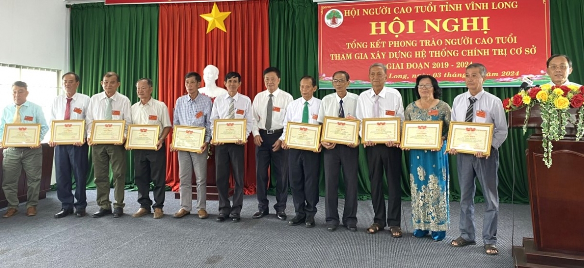 Vĩnh Long: Người cao tuổi góp phần xây dựng hệ thống chính trị ở cơ sở