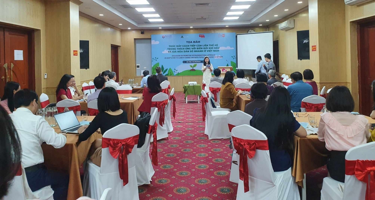 Nâng cao nhận thức của NCT về biến đổi khí hậu và già hoá dân số