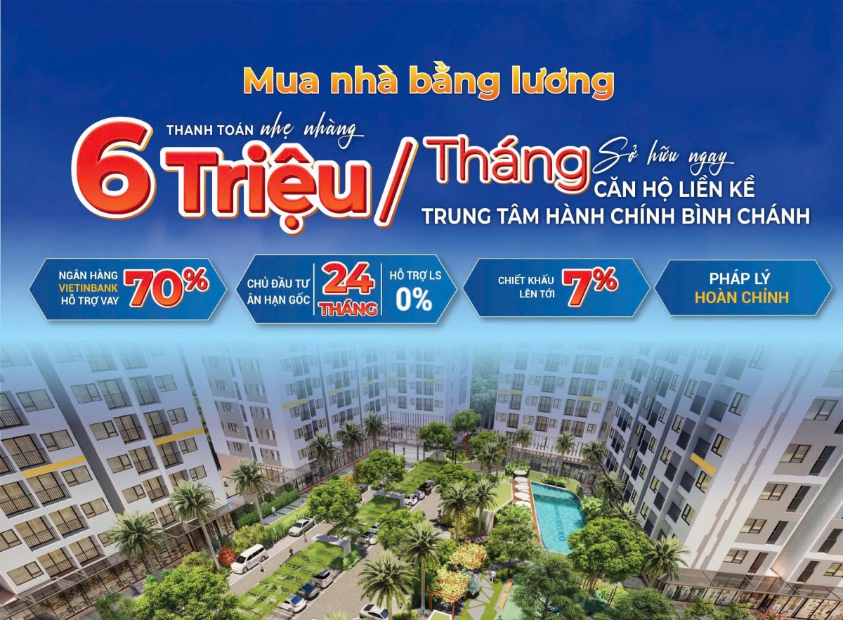 Mua nhà từ lương: Cơ hội cho người trẻ 6 Mua nhà từ mức lương hàng tháng là chính sách hữu hiệu giúp người trẻ hiện thực hoá giấc mơ an cư