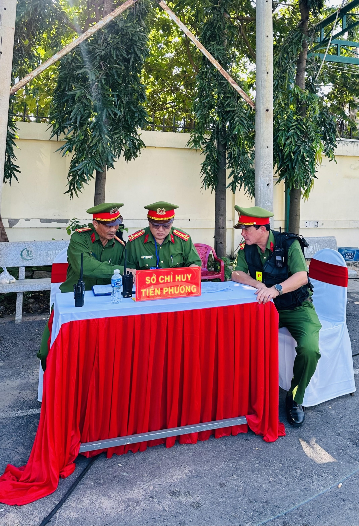 Bình Thuận: Diễn tập xử lý tình huống Ngân hàng bị cướp tài sản