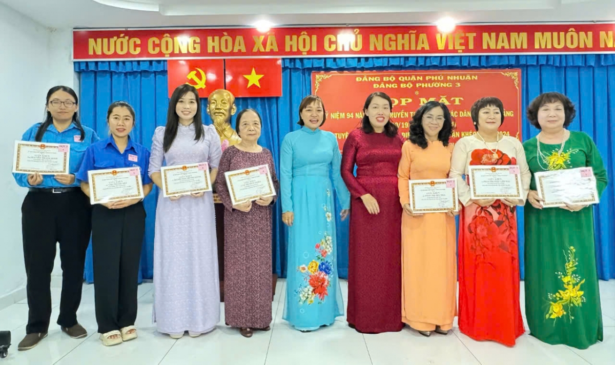 Tuyên dương, vinh danh các điển hình “Dân vận khéo” năm 2024