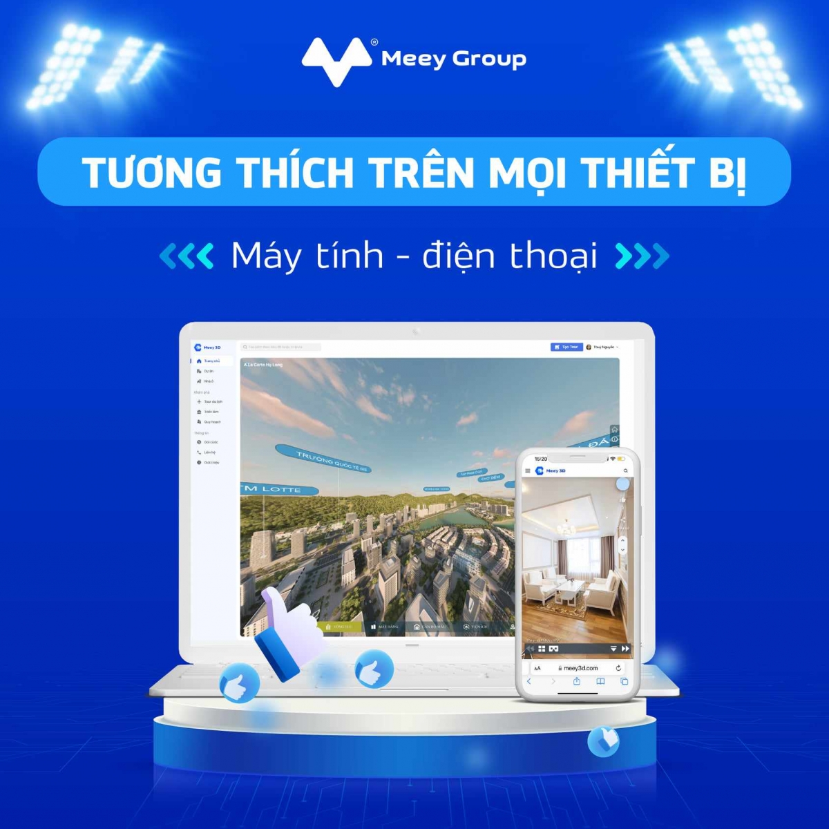 Meey 3D: Bước đột phá mới trong giao dịch bất động sản thời đại số