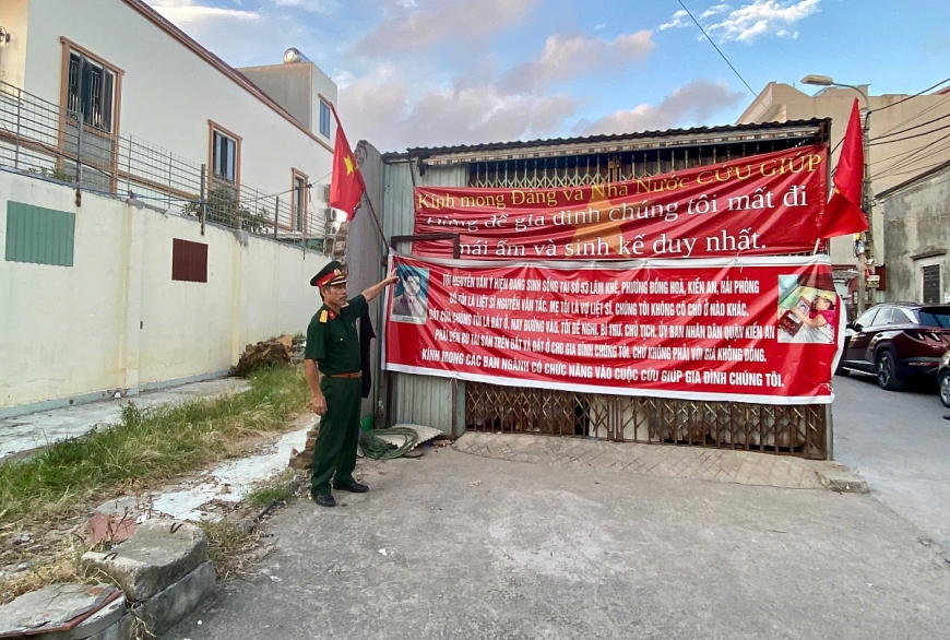 Gia đình liệt sĩ, người cao tuổi mong được UBND quận Kiến An xem xét lại quyết định cưỡng chế