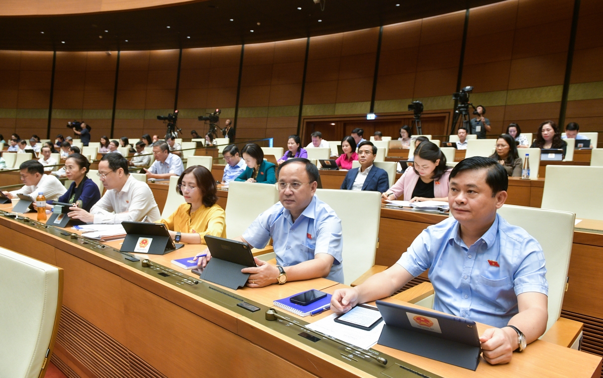 Các đại biểu tham gia phiên họp