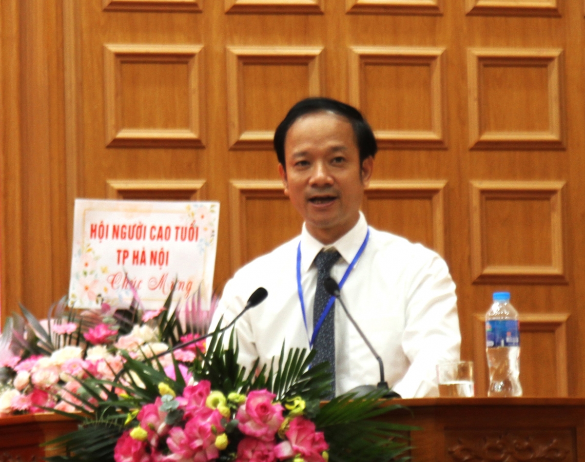 Ông Nguyễn Đức Anh phát biểu