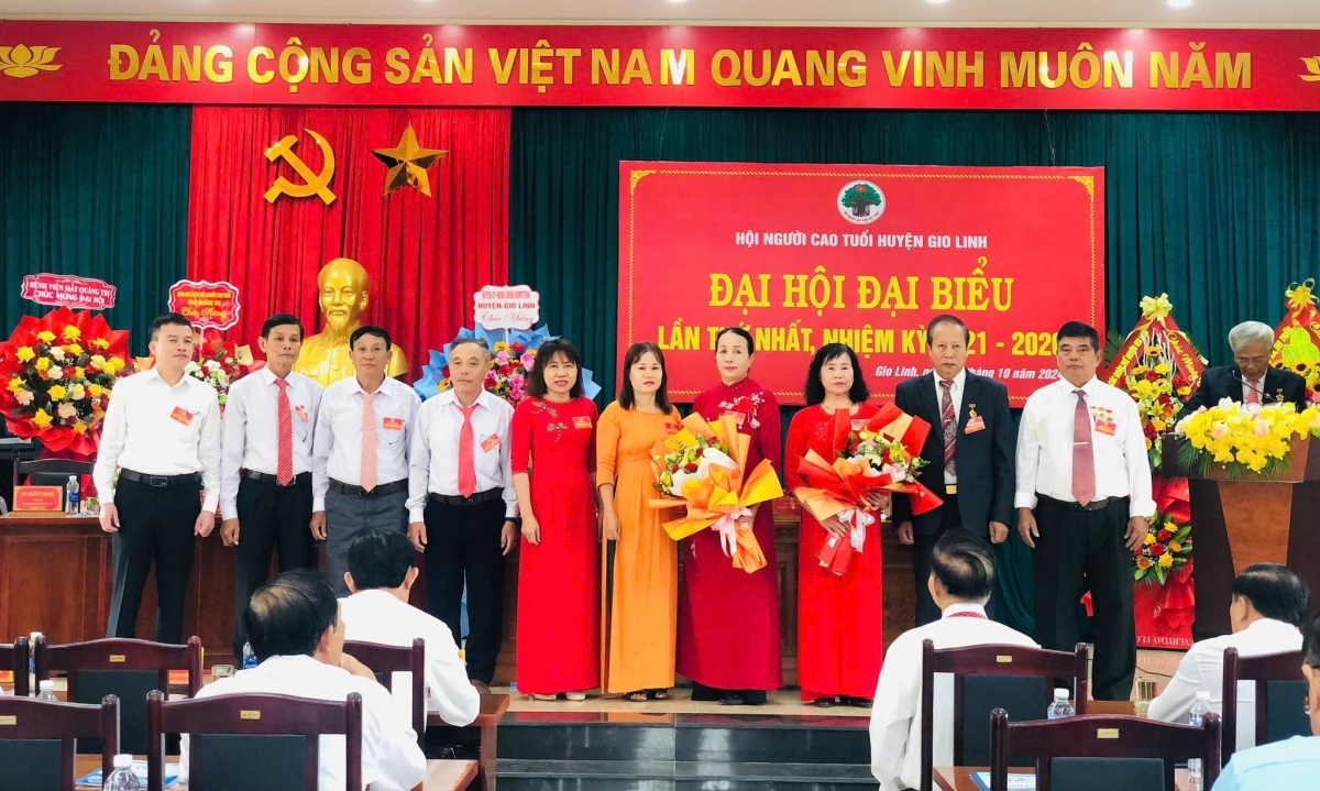 Ban Chấp hành Hội NCT huyện Gio Linh ra mắt Đại hội