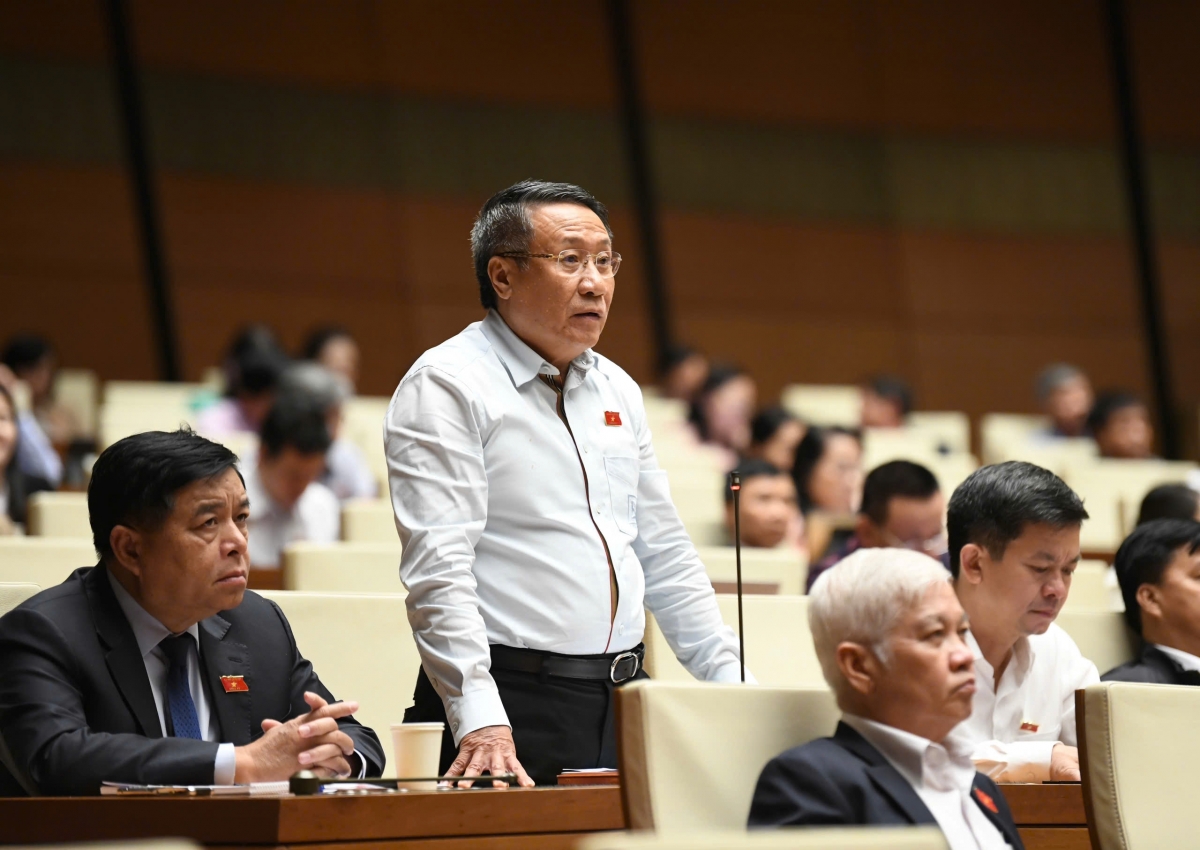 ĐB Hà Sỹ Đồng đóng góp ý kiến vào Luật thuế GTGT sửa đổi sáng ngày 29/10