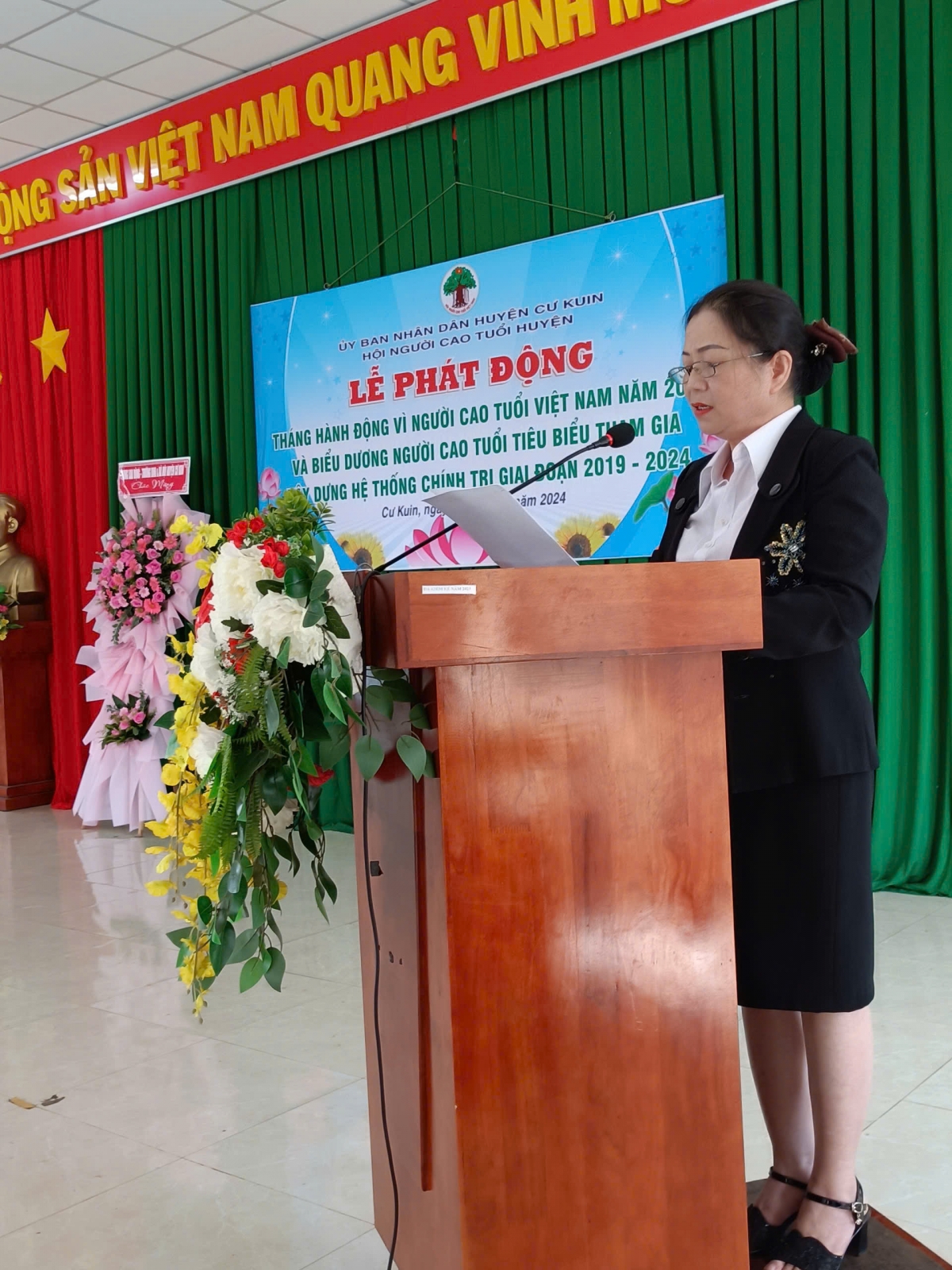 Nữ Chủ tịch tận tâm, nhiệt huyết với công tác người cao tuổi