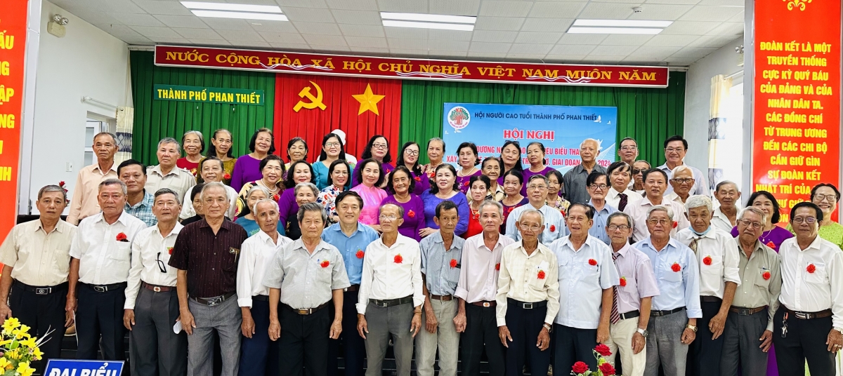 Hội NCT Thành phố Phan Thiết: " Là lực lượng nòng cốt, là cầu nối tin cậy giữa Đảng, chính quyền và Nhân dân"