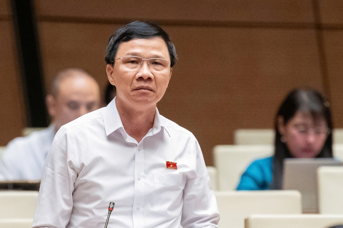 Đại biểu Nguyễn Văn Thi (Bắc Giang) phát biểu ý kiến