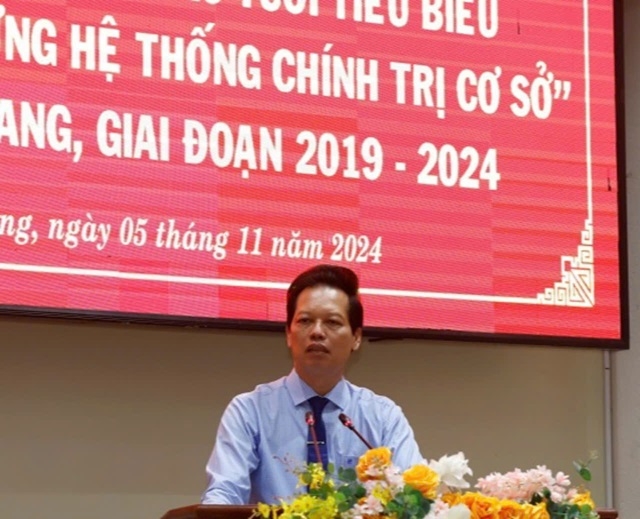 Ông Nguyễn Thành Diệu, Phó Chủ tịch UBND tỉnh, Trưởng ban Công tác NCT phát biểu ý kiến.