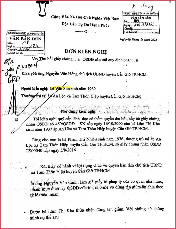 Đề nghị được xem xét kháng nghị giám đốc thẩm vì nhiều dấu hiệu bỏ sót nội dung vụ án