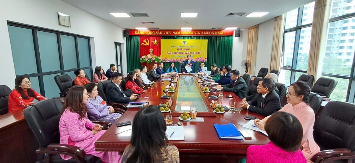 Hội nghị Ban Chấp hành Hội NCT quận Cầu giấy lần thứ nhất