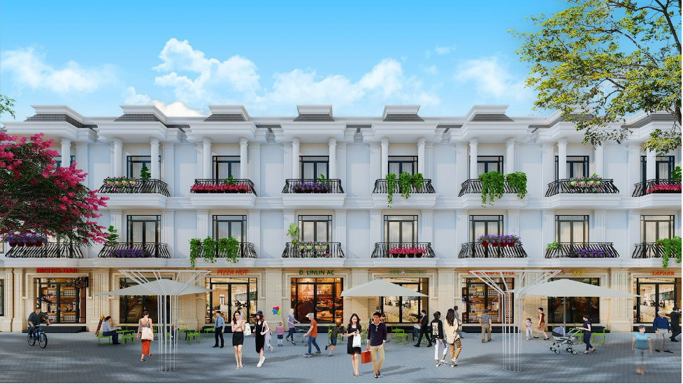 Các khu phố thương mại vừa mang đến sự tiện lợi cho cư dân, vừa giúp chủ sở hữu có thể phát triển kinh doanh và dịch vụ của mình