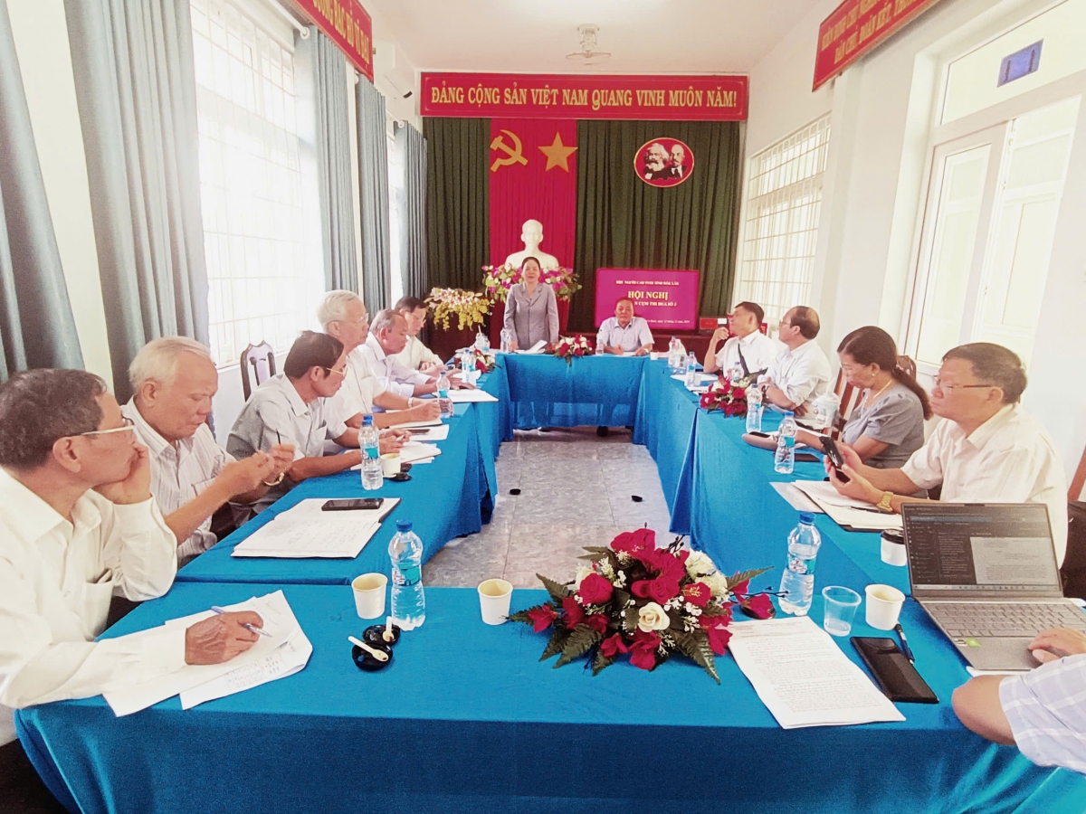 Hội NCT tỉnh Đắk Lắk: Tổ chức Hội nghị giao ban Cụm thi đua số 3 năm 2024